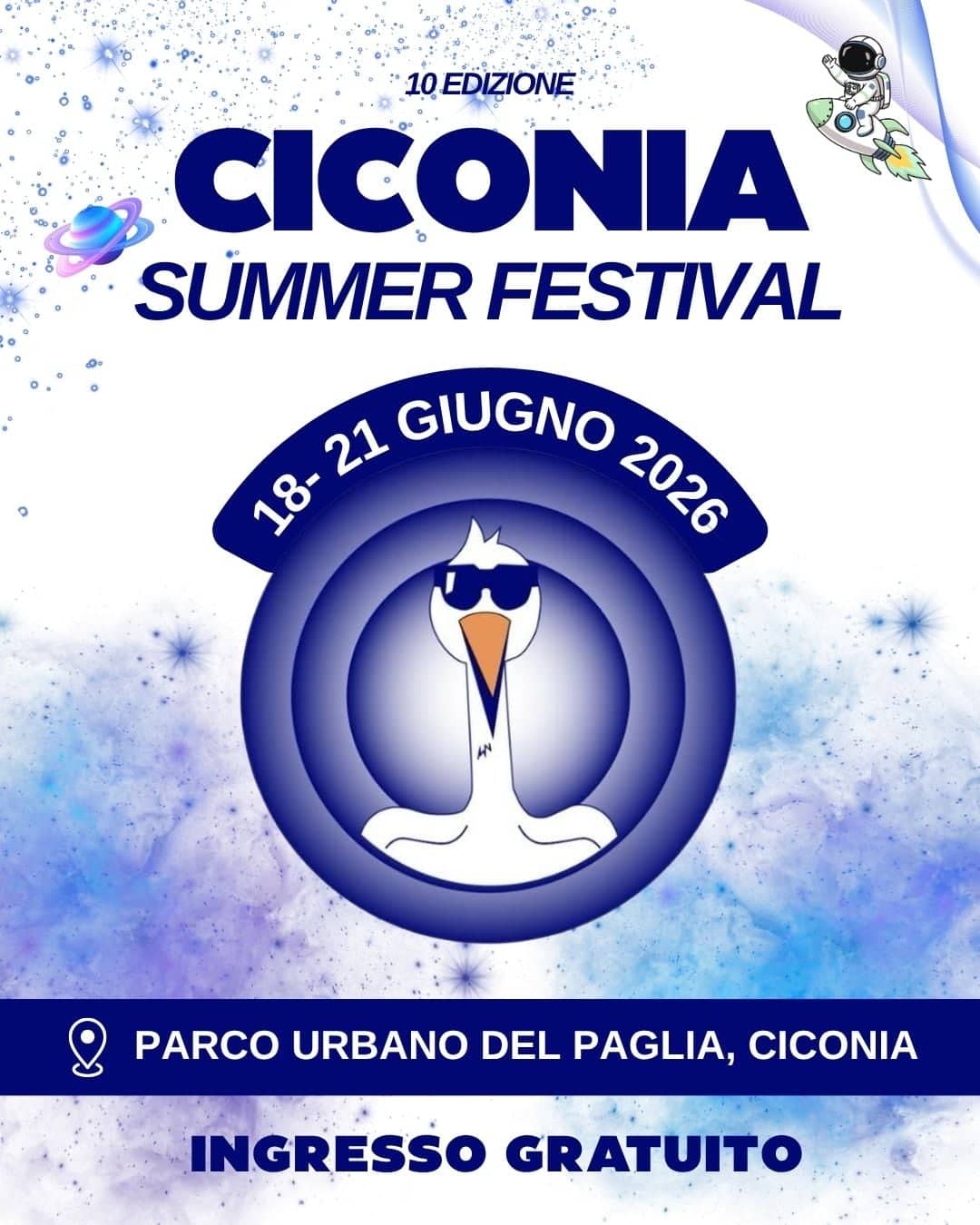 Locandina Ciconia Summer Festival 2026