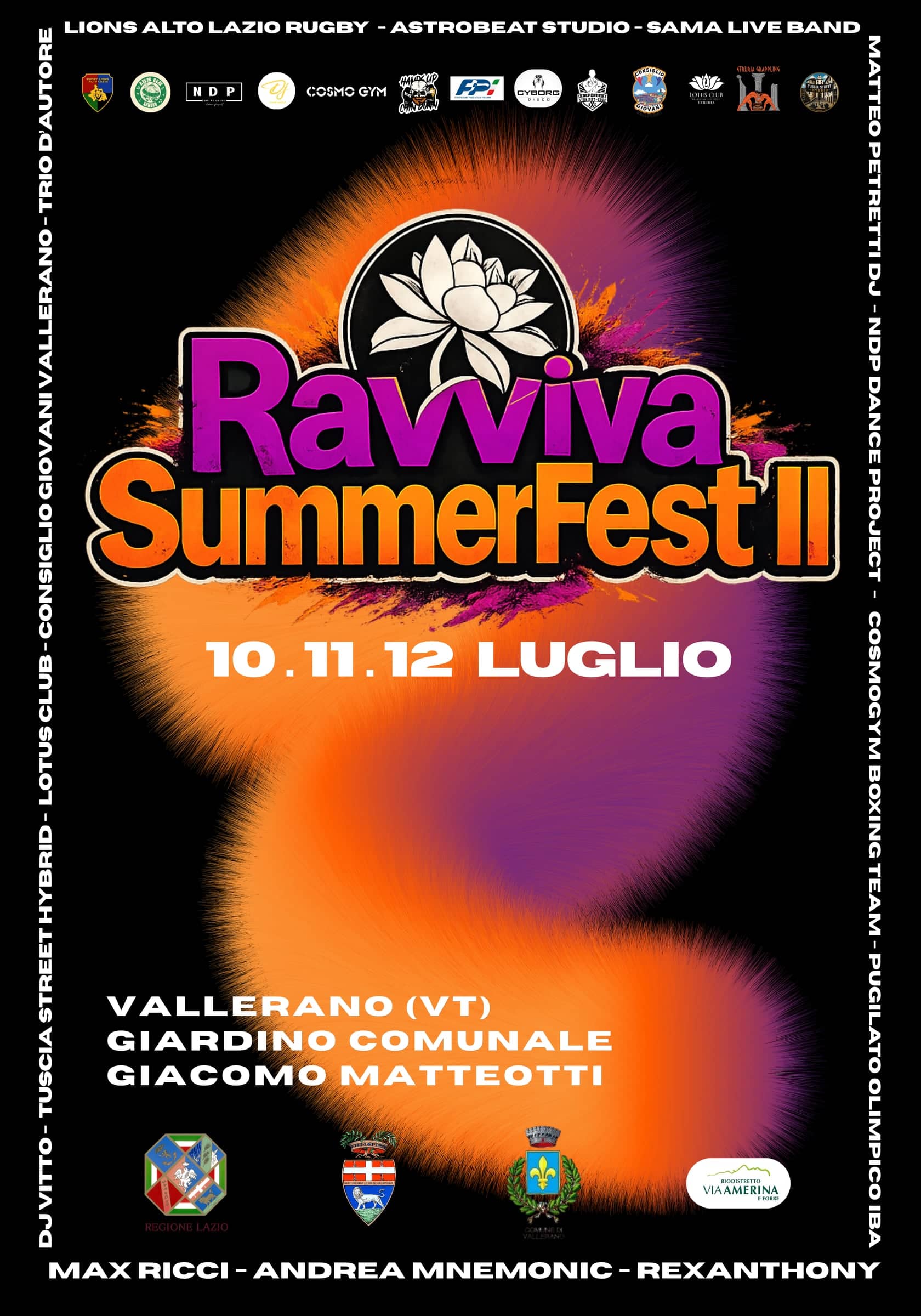 Locandina Ravviva Summer Fest Ii