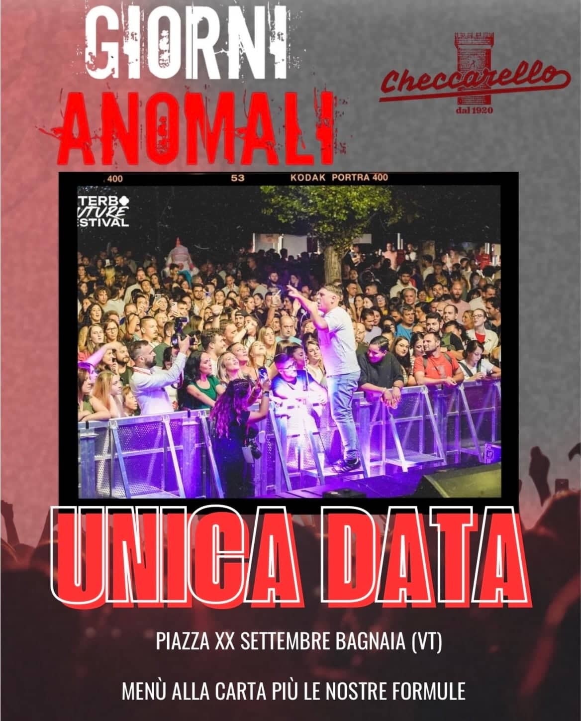 Giorni Anomali per Checcarello