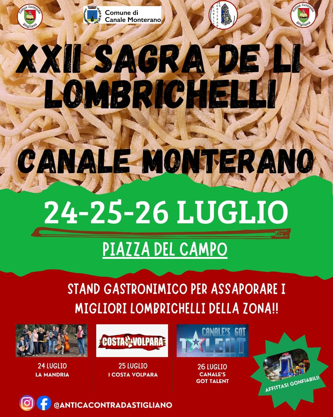 Locandina Sagra de Li Lombrichelli