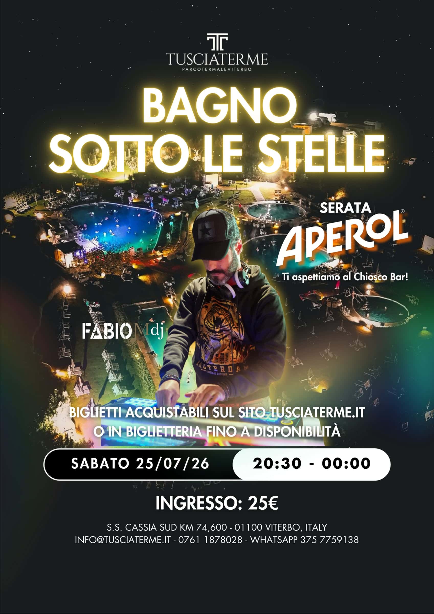 Bagno Sotto le Stelle – 25 Luglio 2026