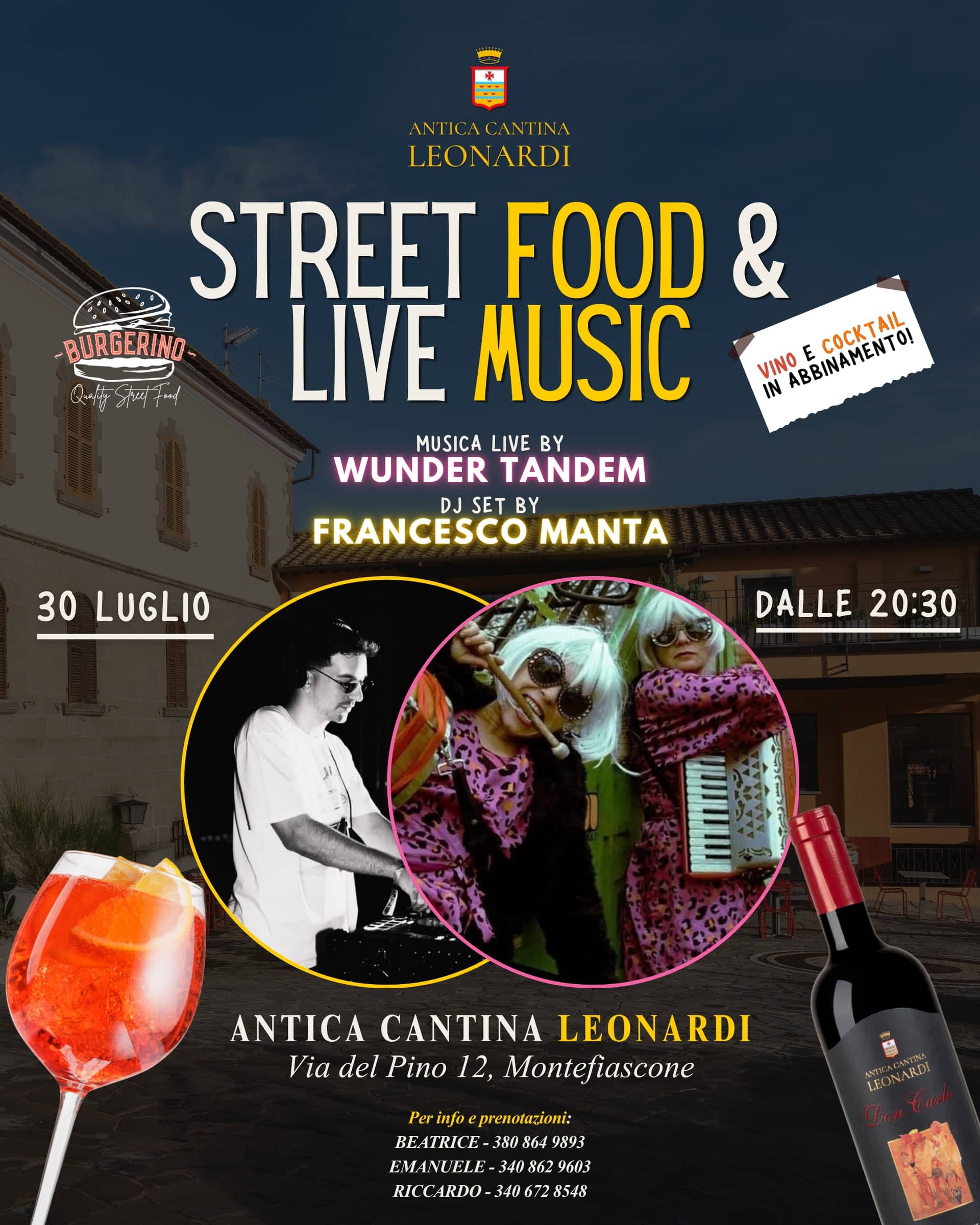 Locandina Street Food & Live Music