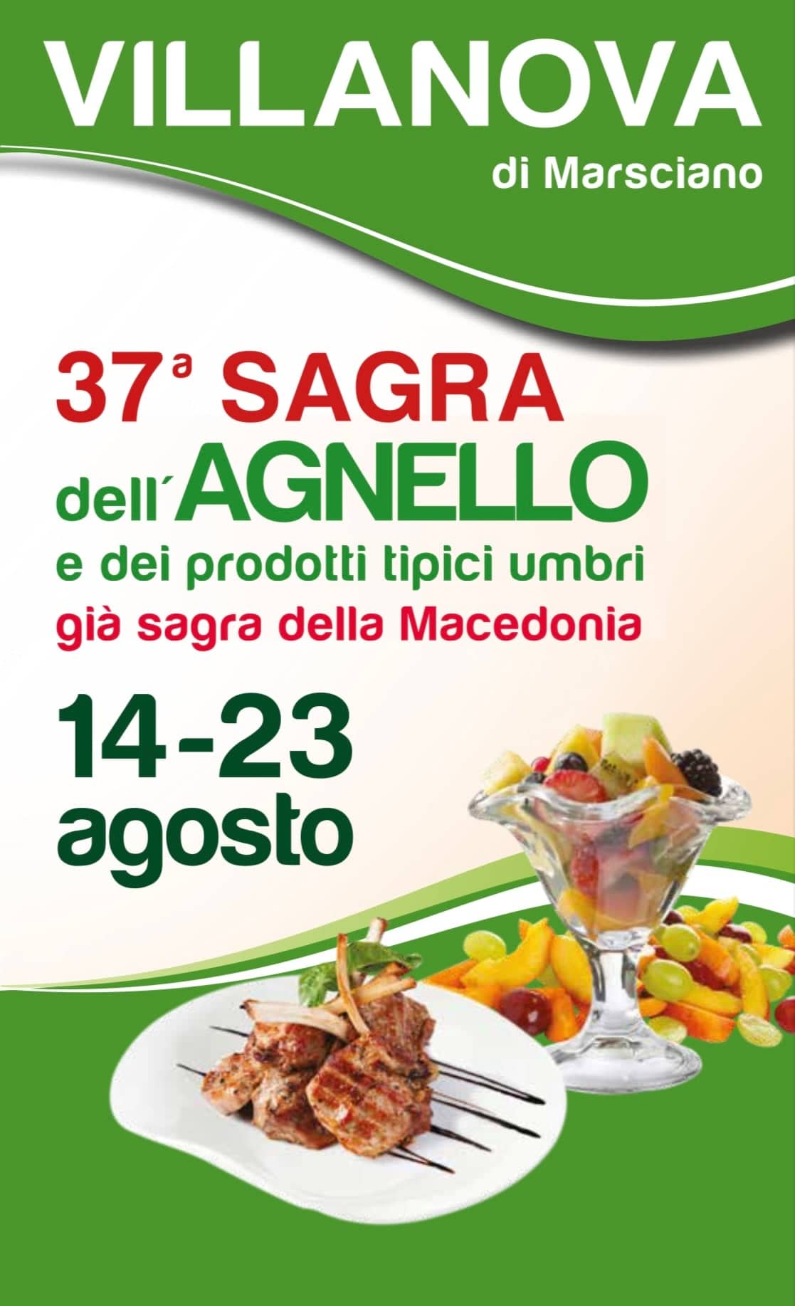 Sagra Dell’agnello Scottadito e della Macedonia