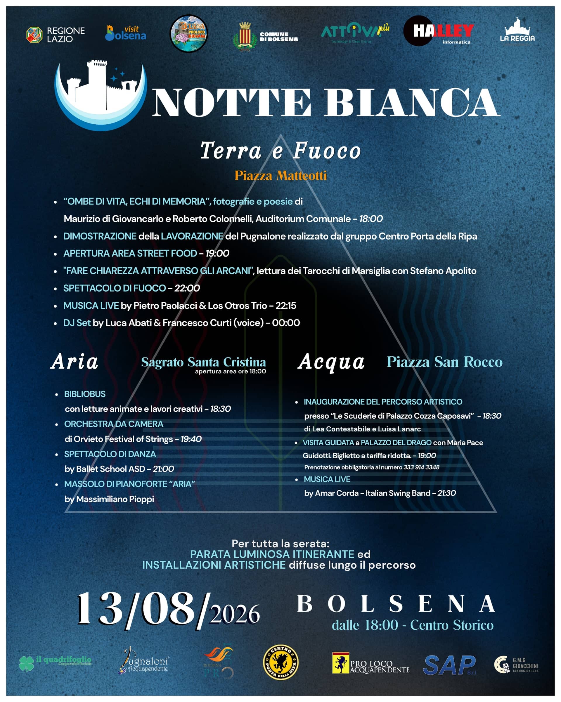 Notte Bianca Bolsena 2026